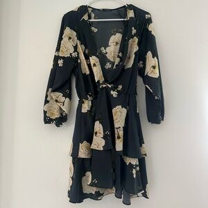 Floral dress long sleeve